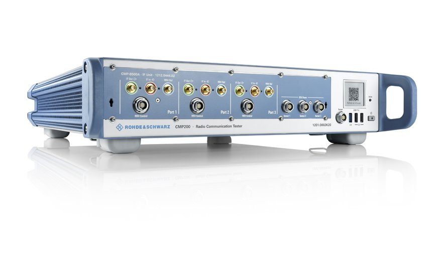 O Grupo Bosch escolheu o testador de comunicação de rádio R&S CMP200 da Rohde & Schwarz para validar as aplicações automotivas de banda ultralarga (UWB) na fabricação